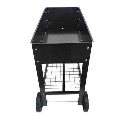 Rolling Mobile Raised Garden Bed Cart Planter Garden Bed Cart