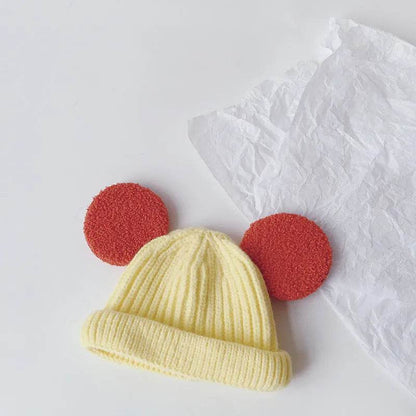 Cartoon Big Ears Children Woolen Beanie Cap