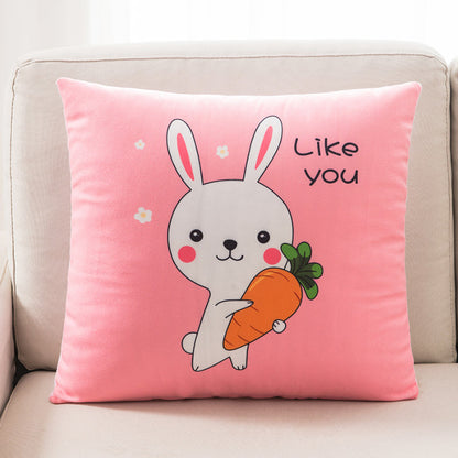 Cute Decorative Throw Pillow – Soft Plush Sofa Cushion for Living Room, Bedroom & Bedside