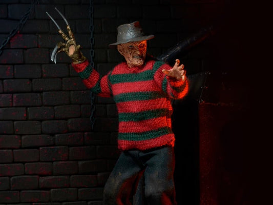 Freddy, les Griffes de la Nuit 3 : Les Guerriers du Rêve, figurine articulée de 20 cm en tissu