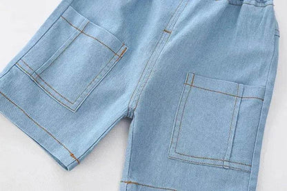 Cross-border Suit Short Sleeve Two-piece