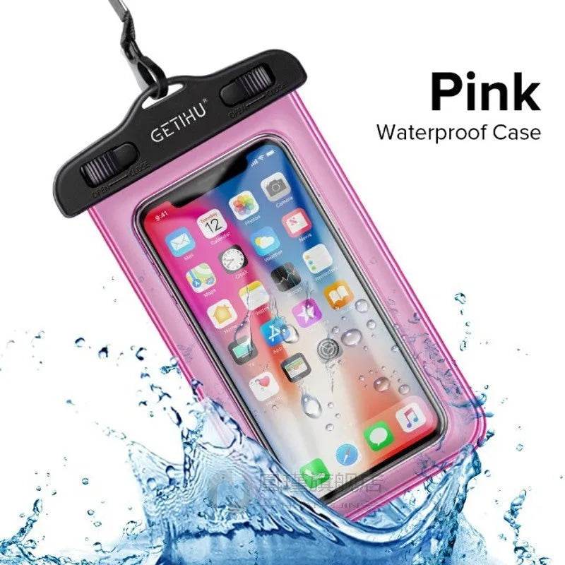 Étui universel étanche pour téléphone portable