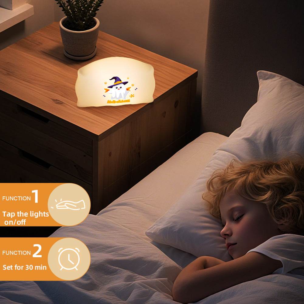 Cartoon Creative Bedside-use Decoration Halloween Doll Table Lamp