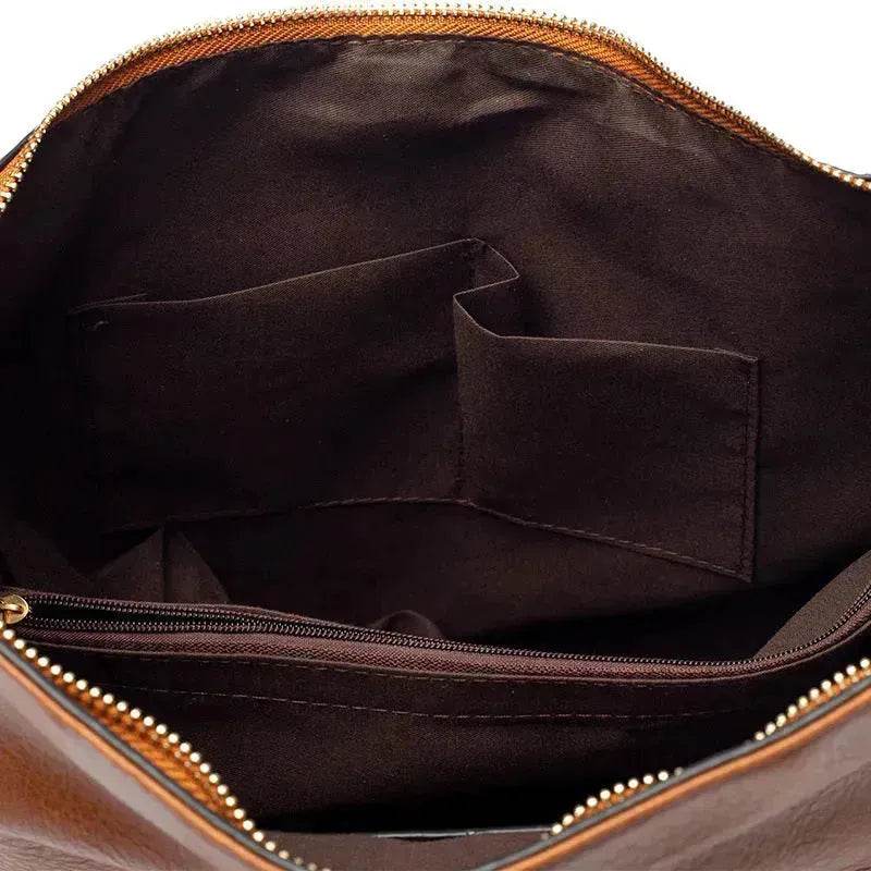 Sacs à main en cuir PU de grande capacité pour femmes, sac à bandoulière tendance pour le travail, sac de courses