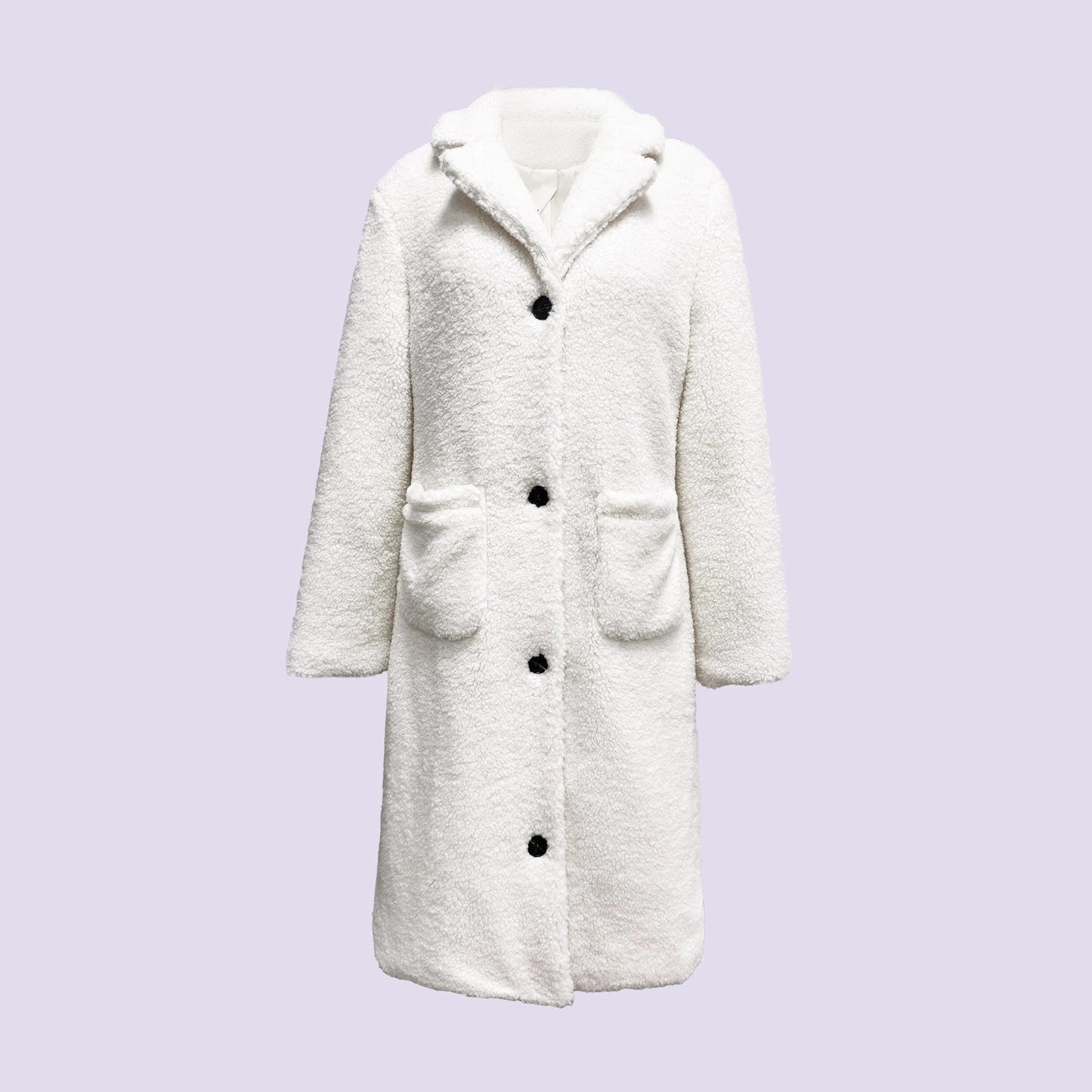Women’s Long Winter Coat – Warm Autumn & Winter Full-Length Casual Outerwear Jacket