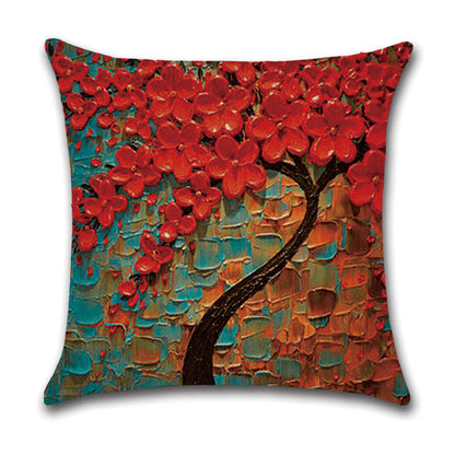 Nature Landscape Throw Pillow Cover – American Country Style Home Décor