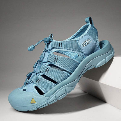 Men's Thick Bottom Toe Cap Beach Upstream Plus Size Outdoor Casual Shoes