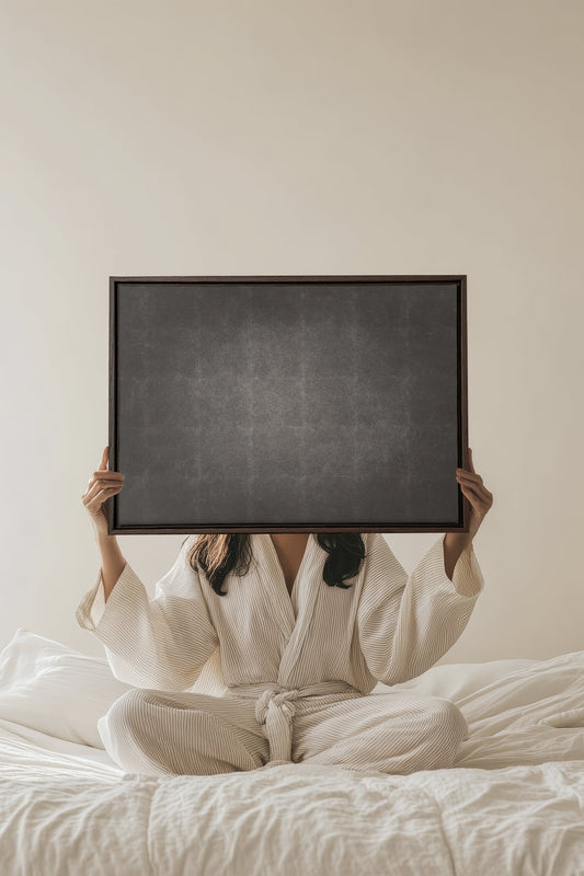 Lueur Sombre, Oeuvre sur toile tendue