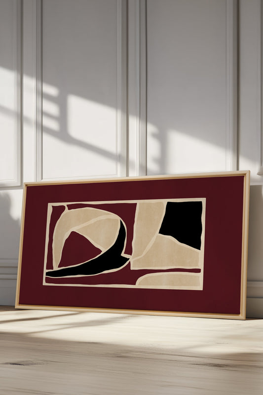 FRAGMENT D'ÉQUILIBRE, Œuvre sur toile tendue