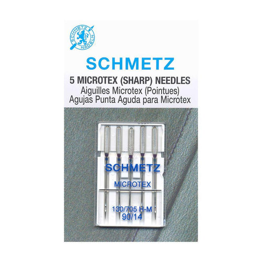SCHMETZ #1731 Microtex Needles Carded - 90/14 - 5 Pieces