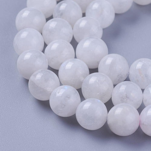 Perles de pierre de lune arc-en-ciel