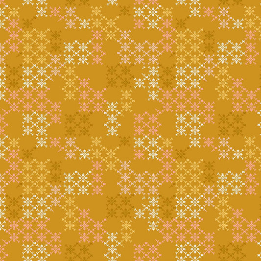 Figo Fabrics - Hampton Court - Trellis Gold
