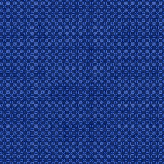 Figo Fabrics - Hampton Court - Petals Navy