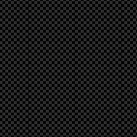 Figo Fabrics - Hampton Court - Petals Black