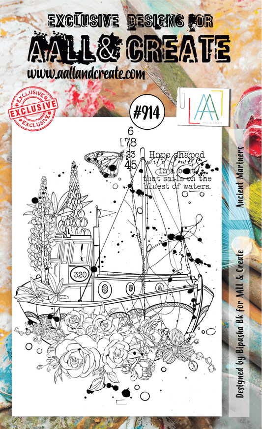 Jeu de tampons AALL and Create -914 - Anciens marins