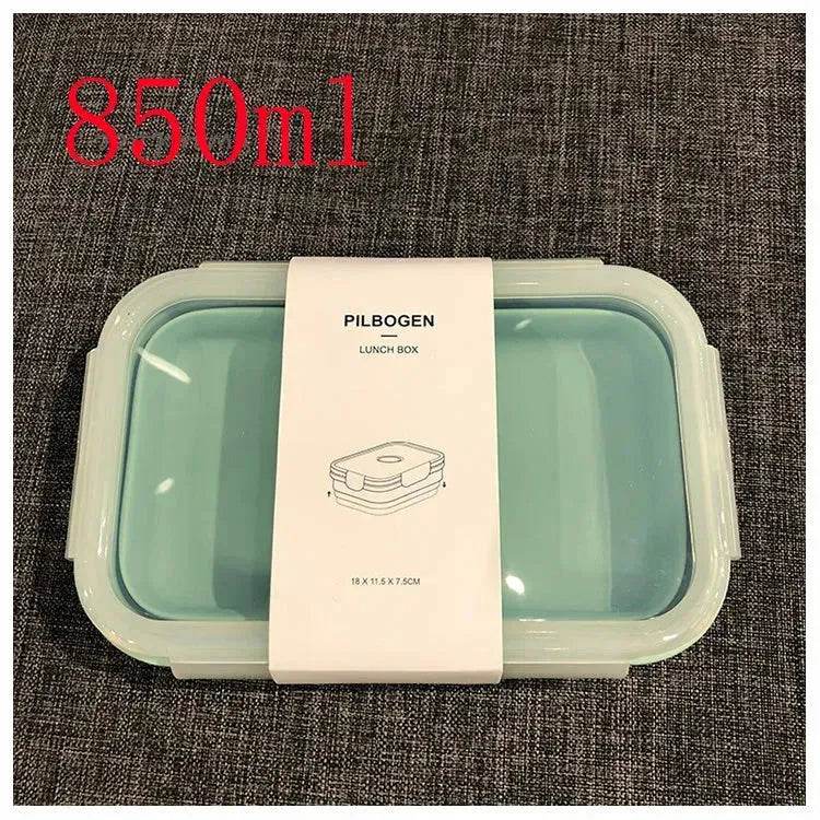 Silicone lunch containers