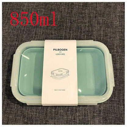 Silicone lunch containers