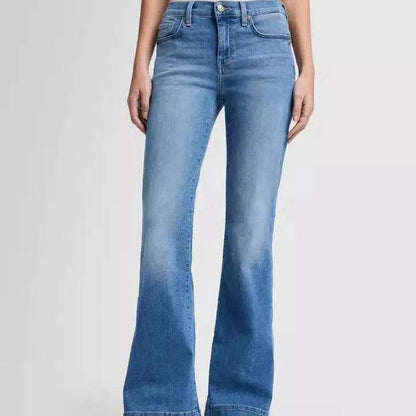 Retro Hip Lifting Stretch Bootcut Jeans Pants women