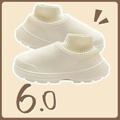 Winter Women's Fashionable Waterproof Cotton Slippers