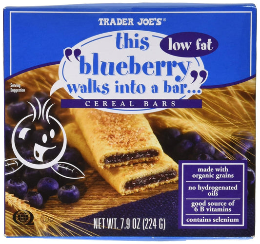 Barres de céréales Trader Joe's "This Blueberry Walks into a Bar", 224 g