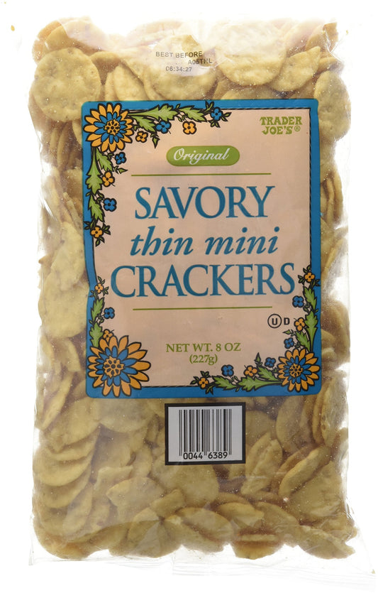 Mini craquelins salés originaux Trader Joe's, 227 g
