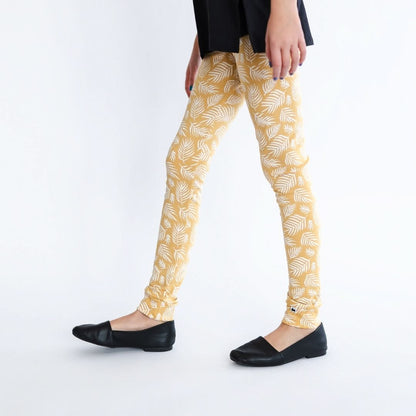Youth Bamboo Leggings | Antique Floral