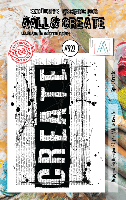 AALL and Create Lot de tampons - 922 - Splat Create