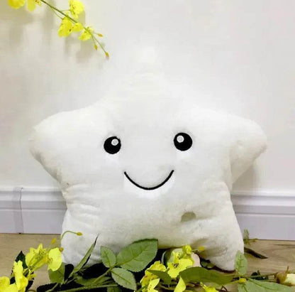 Oreiller Lumineux Unique Étoile Scintillante Design LED Lumière Coussin Coloré Étoiles Peluche Oreiller Jouets Cadeau Pour Enfants Fille