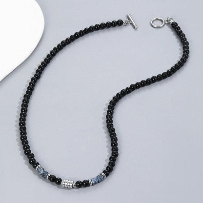 Black Pearl Vintage Stainless Steel