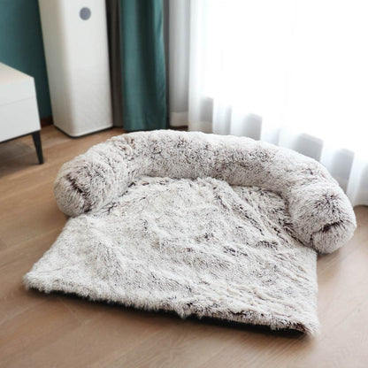 Tapis de lit amovible pour animaux de compagnie, canapé-lit pour chien, lit en peluche pour animaux de compagnie