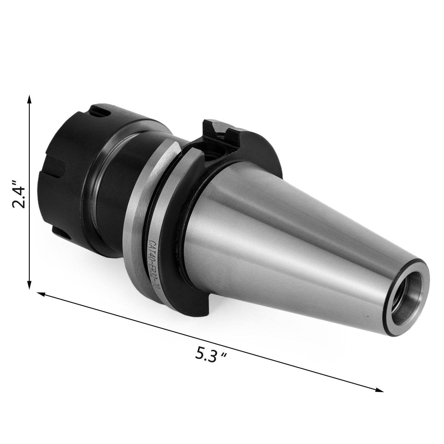 Collet Set 5 PCS , CAT40 ER32 Collet Chuck, For CNC Engraving Machine & Milling Lathe Tool