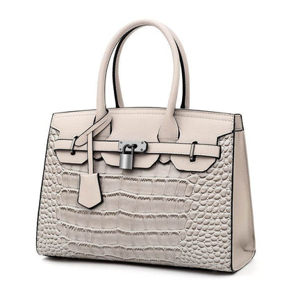 Trendy crocodile pattern Cooperate Work Handbag for Ladies