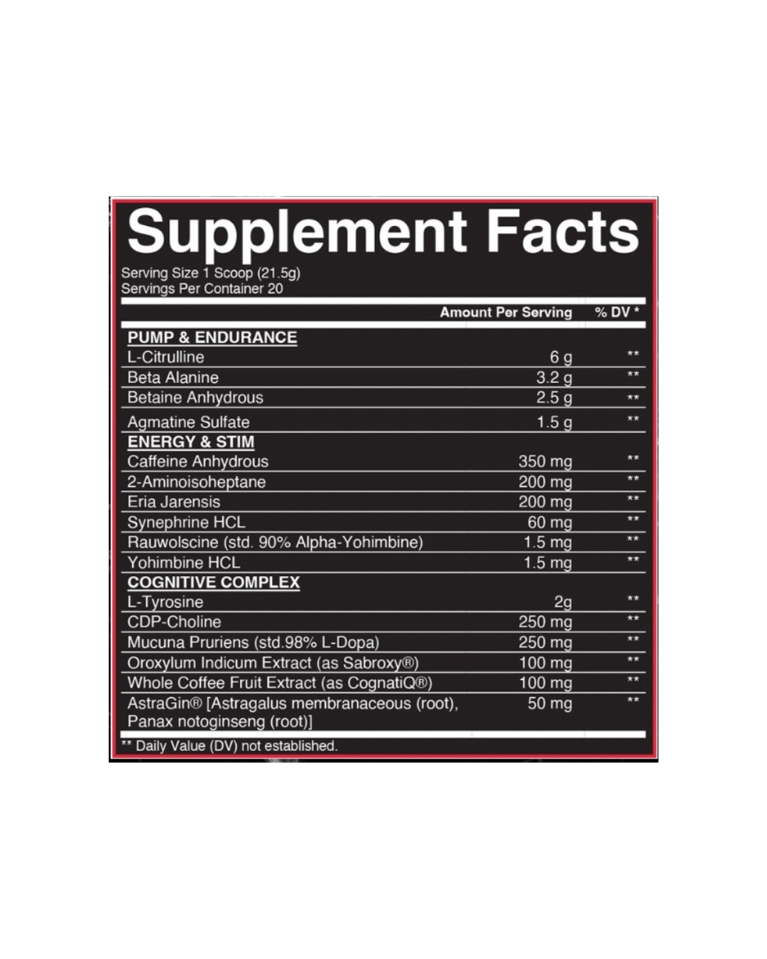 Pre-workout Âmes Damnées à vendre - Pamplemousse doré