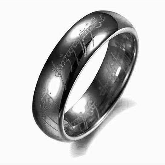 Bague Midi en Acier Inoxydable Couleur Unie ZORCVENS
