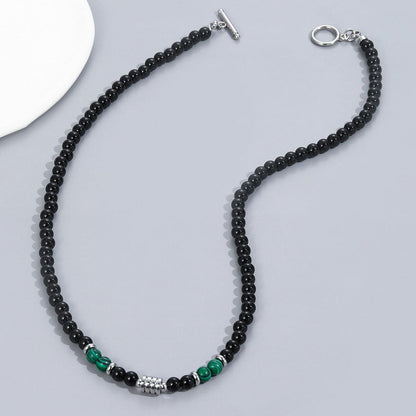 Black Pearl Vintage Stainless Steel