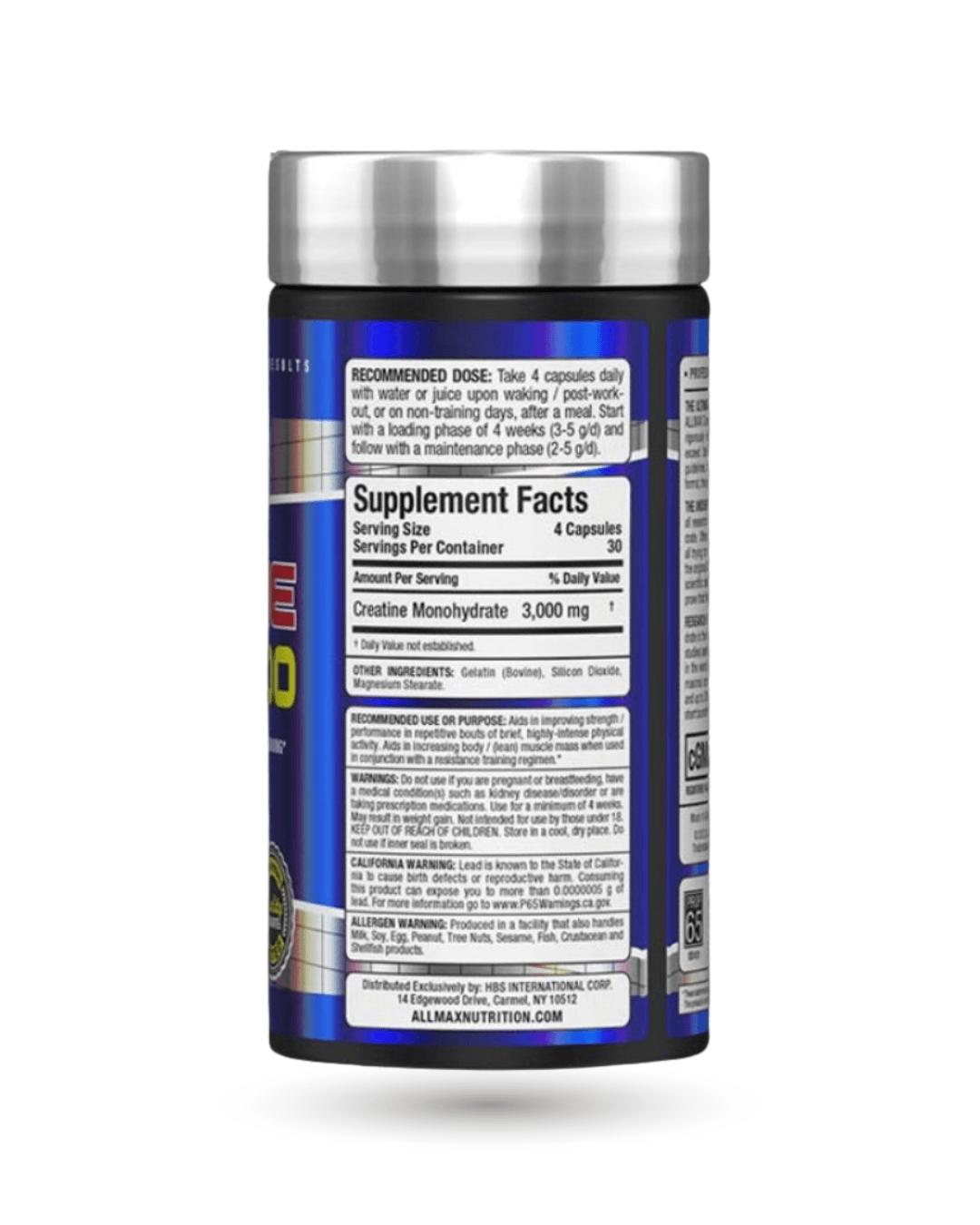 ALLMAX Creatine 3000 Capsules for Muscle Growth Online