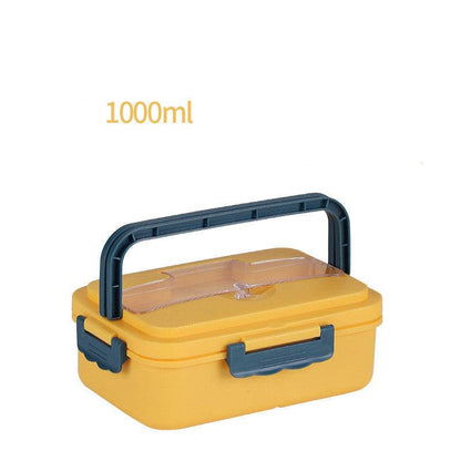 Microwave-Safe Stainless Steel Lunch Box for Work and School