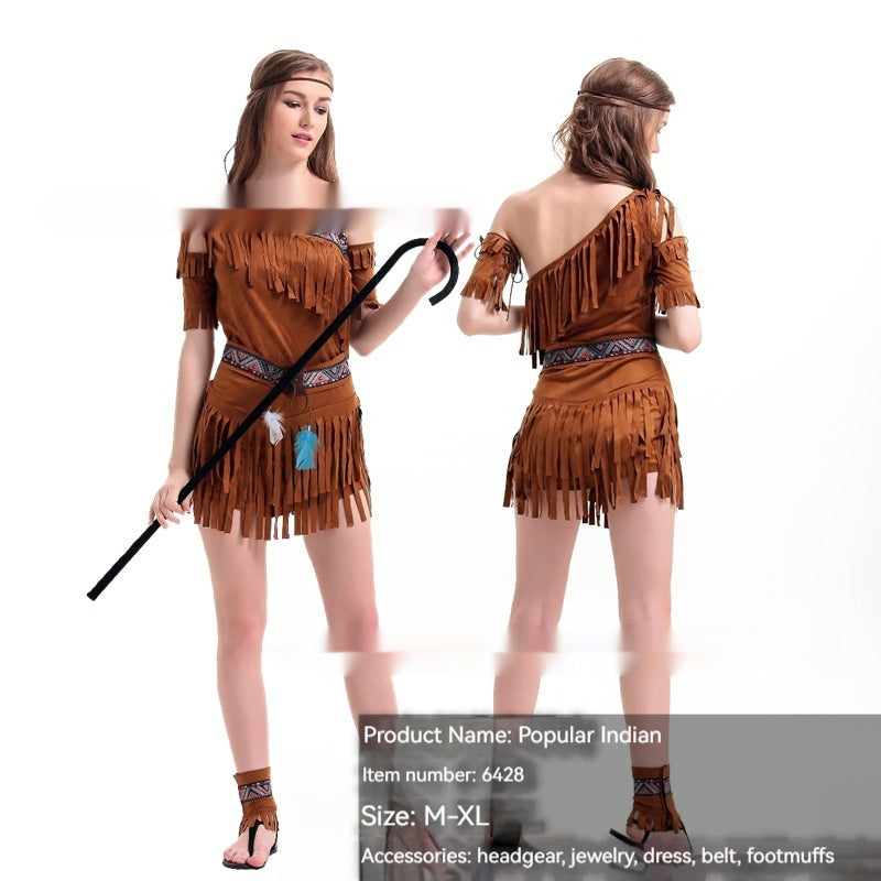 Halloween Cosplay Jumpsuit Outfit – Adult Women Costume Set with Accessories