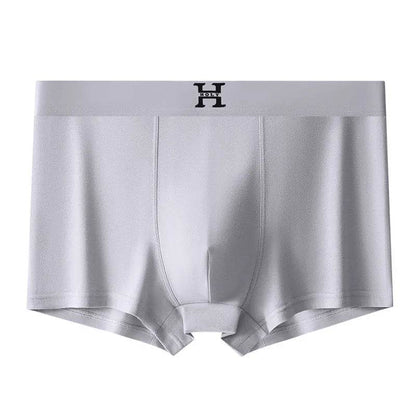 Men's Cotton Spandex Breathable HOLY Boxer Briefs underwear Mid wast