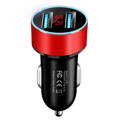 Fast Charging - Automobile Smart Digital LED display car charger