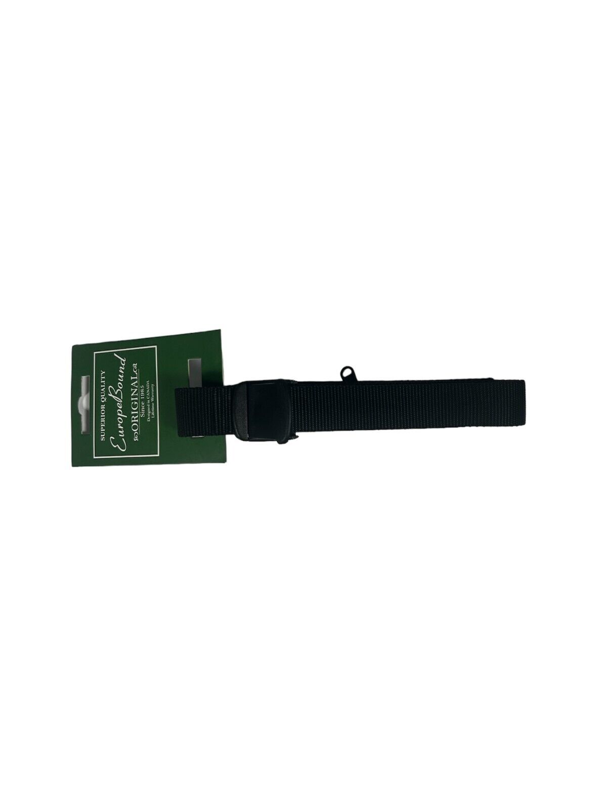 Europe Bound Ultra Discrete Travel Money Belt Hidden Zippered Cash Pocket O/S