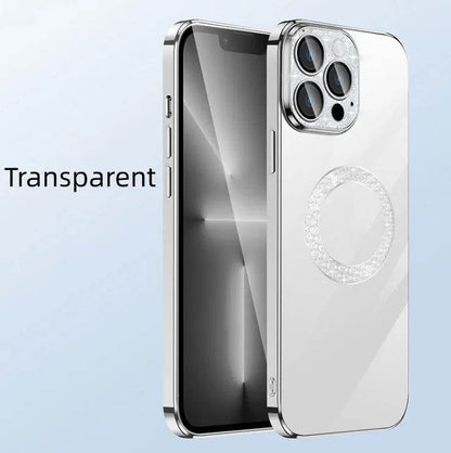 Electroplated TPU Transparent Apple Mobile phone Case