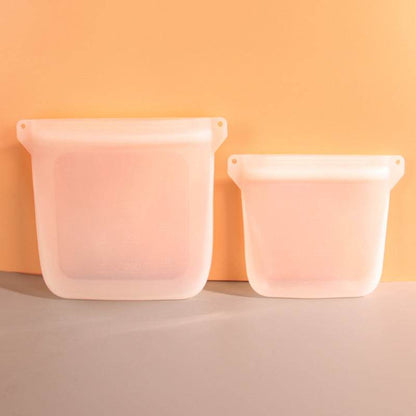 Grocery bag storage vacuum seal bags