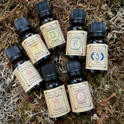 Chakra Healing Essential Oil Blend Dropper