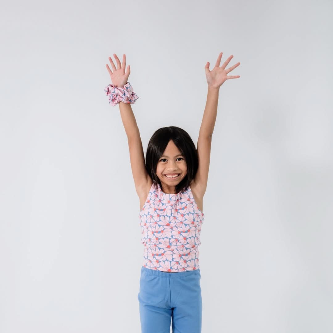 Bamboo Scrunchie | Taffy Pink