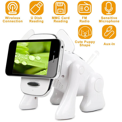 Puppy Dog Wireless Speaker Portable Mini Stereo Music Player