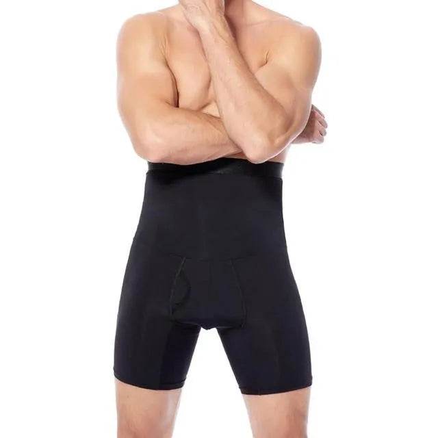 Men's Shapewear High Waist Trainer Ball sack Briefs with pouch