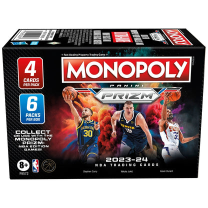 Monopoly Prizm: 2023-24 NBA Trading Cards Booster Box Booster Pack