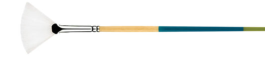 Princeton - Snap! White Taklon - Short Handle - Fan