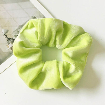 Fashion Velvet Scrunchies for Hair Ponytail Holder